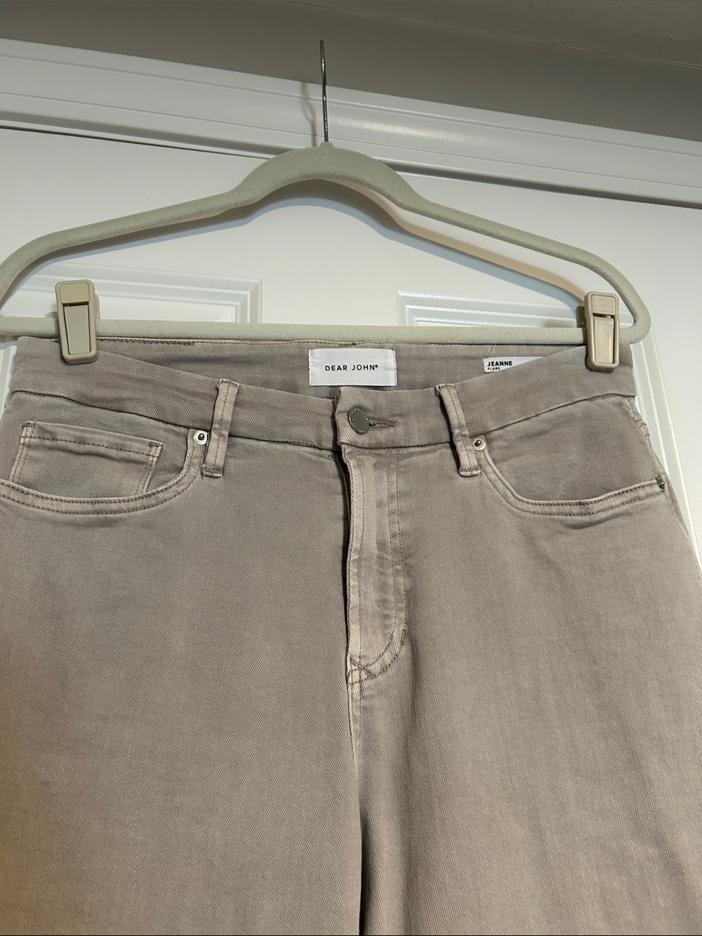 Dear John Slate High Rise Jeanne Flare Jean Women's Size 29 - Picture 2 of 6